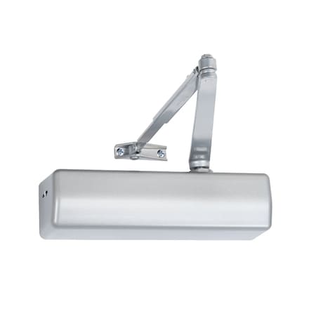 Corbin Russwin Grade 1 Surface Door Closer, Double Lever Arm Regular, Pull Side Mount, Size 1 to 6, Full Cover, Lef DC6200 626 LH